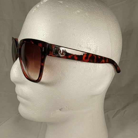 DOLCE & GABBANA Sunglasses DG424 Brown Orange Tortoise Oval Full Rim Eyewear main image 7